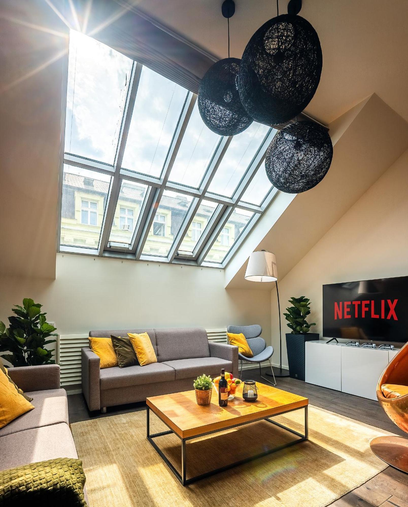 Lägenhet 5br+2bath Old Town Loft Luxe Brickhouse, A/c