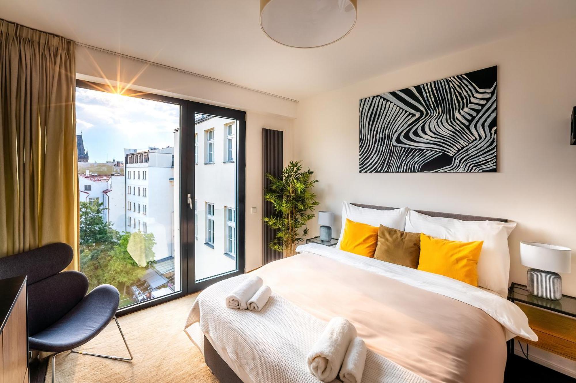 Lägenhet 5br+2bath Old Town Loft Luxe Brickhouse, A/c Prag